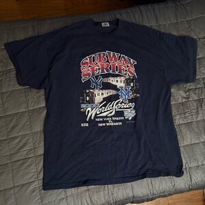 “SUBWAY SERIES” VINTAGE YANKEES METS TEE